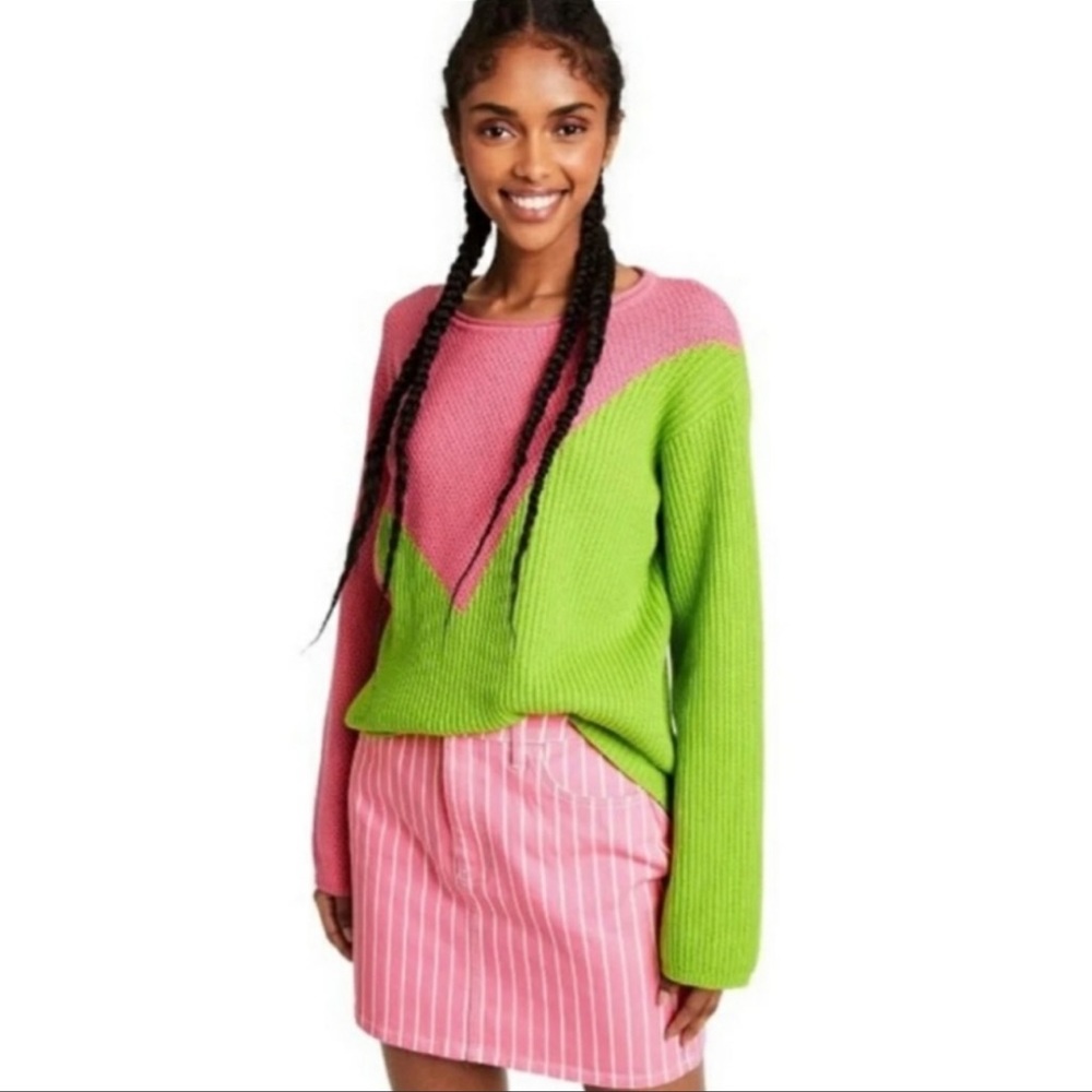 VICTOR GLEMAUD retro sweater top